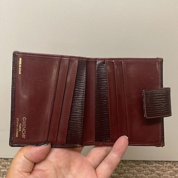 Givenchy Maroon Wallet   - Picture 5 of 10